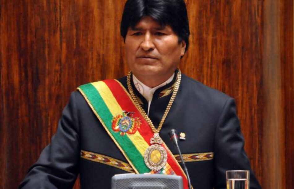 Bolivia. Evo Morales repudió campaña de desprestigio a su gobierno