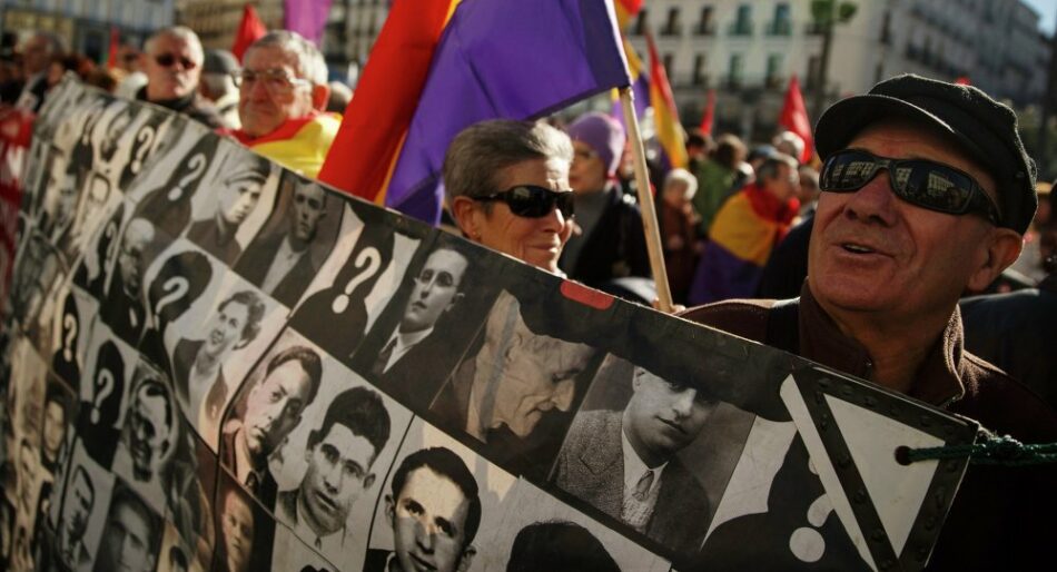 Piden a Pedro Sánchez que se disculpe en nombre del Estado por la falta de atención a las víctimas de la dictadura franquista