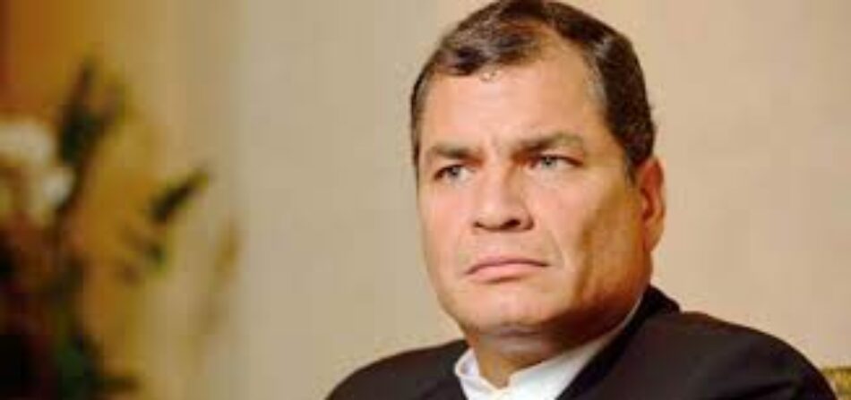 Ex Presidente de Ecuador, Rafael Correa concede una entrevista a HispanTV