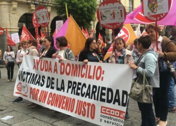 IU-Equo apoya la huelga que las trabajadoras de ayuda a domicilio realizan este 9 de julio