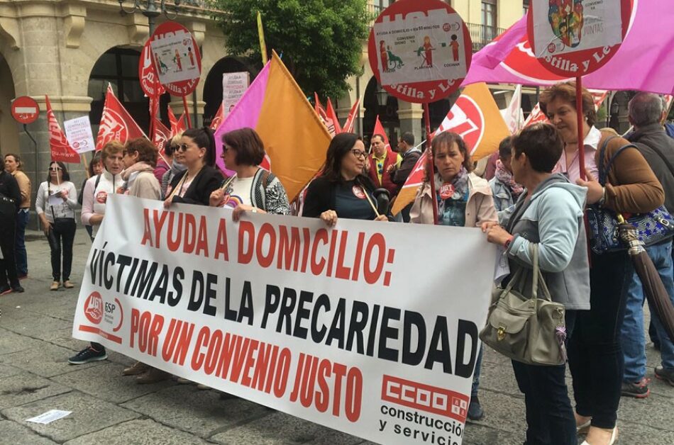 IU-Equo apoya la huelga que las trabajadoras de ayuda a domicilio realizan este 9 de julio