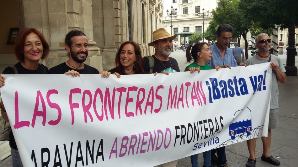 Caravana ‘Abriendo fronteras’ parte hacia Italia a pesar de las dificultades puestas por las autoridades transalpinas en Ventimiglia