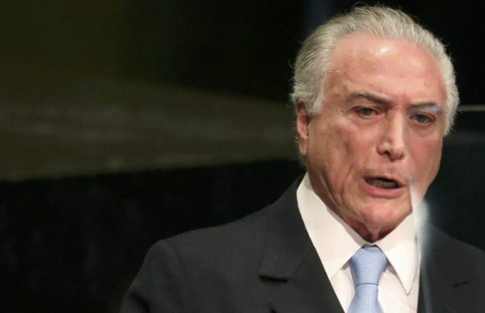 Brasil. Temer nombra a un nuevo ministro de Trabajo tras la dimisión del anterior por corrupción