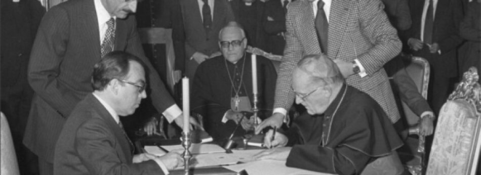 La asociación UNI Laica exige el fin de los Acuerdos con la Santa Sede que amparan la confesionalidad universitaria