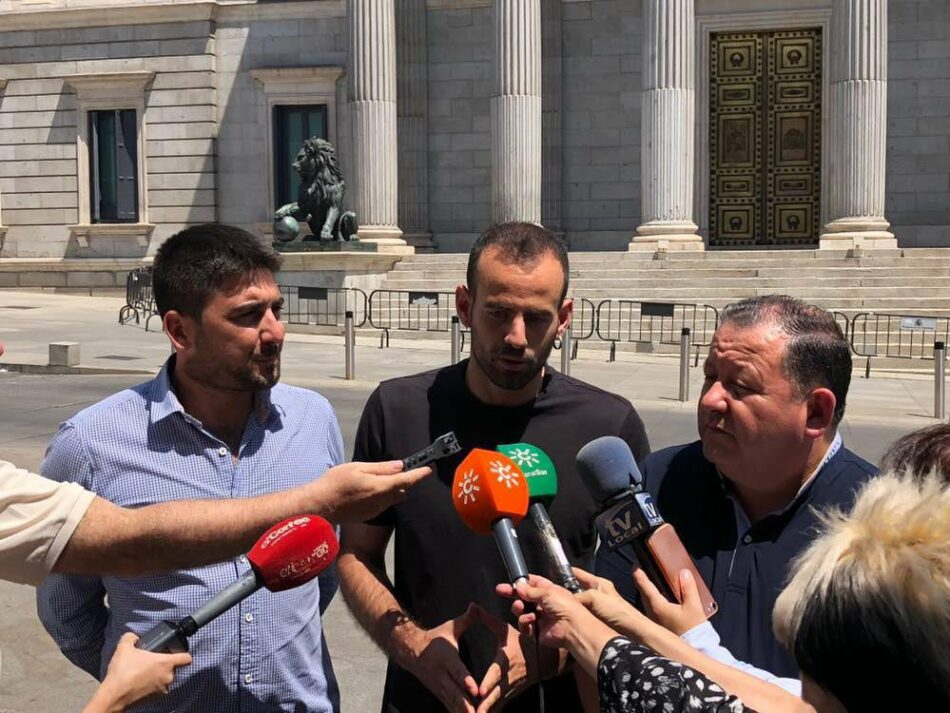 IU reclama al Gobierno del PSOE que “apriete más” a la Administración Trump en el tema de la aceituna de mesa para revertir los aranceles que ponen en peligro al sector