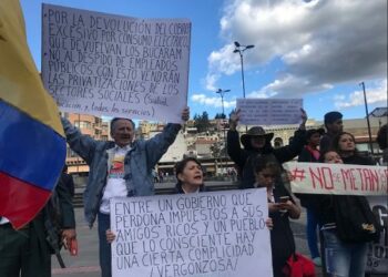Ecuador. Movilización en Quito contra el “desgobierno” de Lenín Moreno