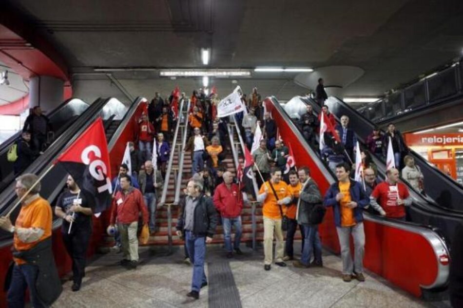 CGT continúa denunciando la falta de personal en las plantillas de ADIF y rechaza los servicios mínimos abusivos en la huelga de este lunes