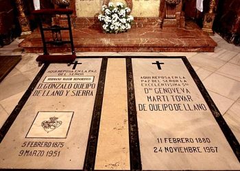 Sobre los restos de Queipo de Llano en la Basílica de la Macarena