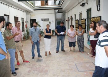 IU Sevilla denuncia la dejadez del gobierno municipal en el mantenimiento de sus edificios de viviendas