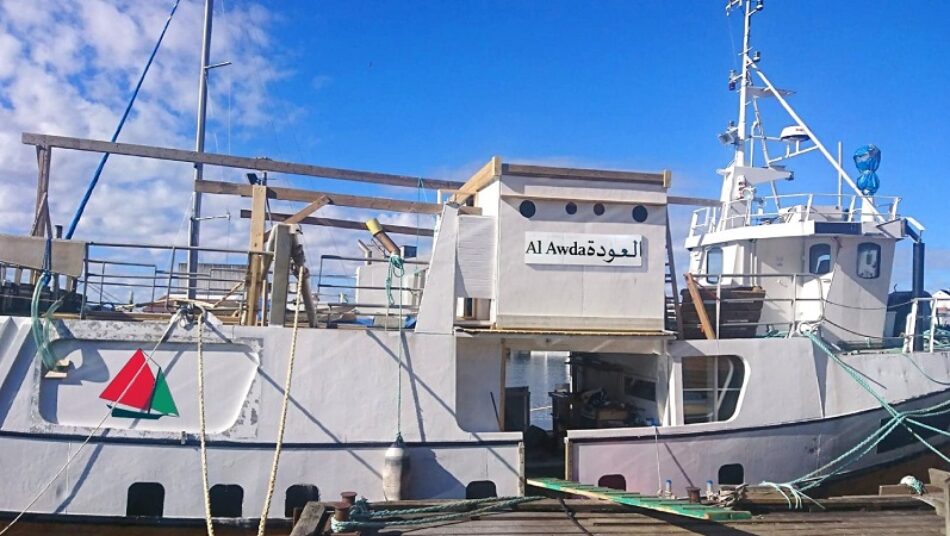 La Flotilla de la Libertad se encuentra frente a la costa de Gaza ante la amenaza de inminente asalto de la Marina Israelí