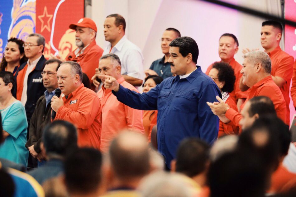 El PSUV ratifica a Nicolás Maduro como presidente del partido