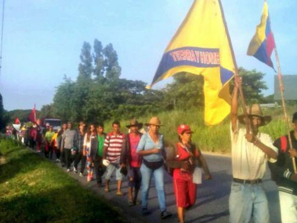 Venezuela: Marcha Campesina Admirable llega a Campo de Carabobo