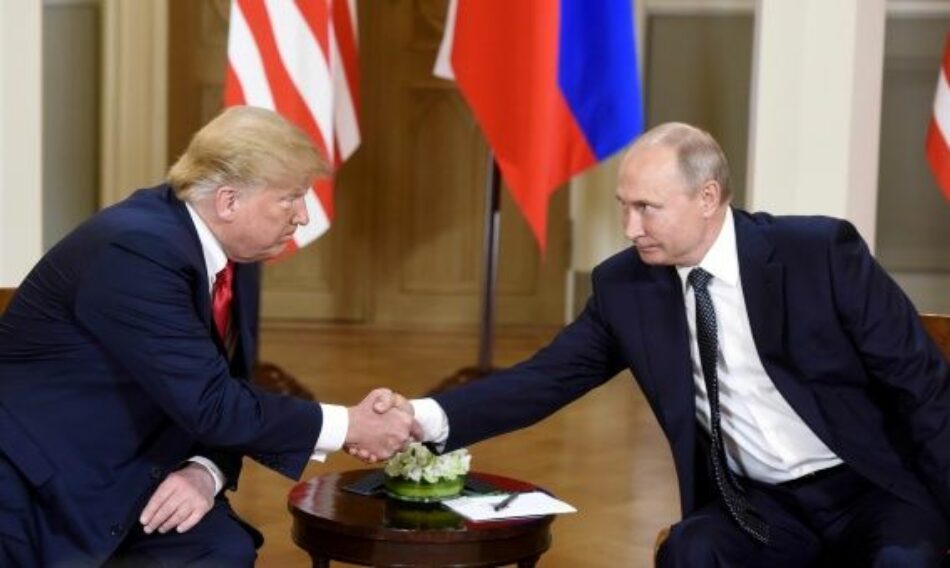 Putin y Trump realizan cumbre bilateral en Helsinki