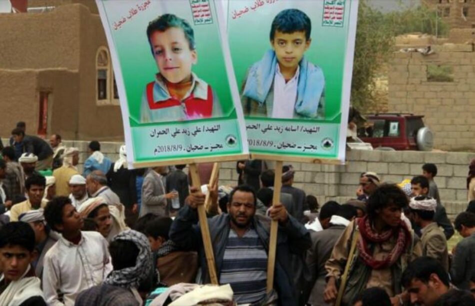 Asesinados 22 niños y 4 mujeres en nuevo ataque saudí contra un autobús en Yemen
