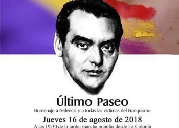 Marcha en recuerdo y homenaje a Federico García Lorca y a los miles de fusilados