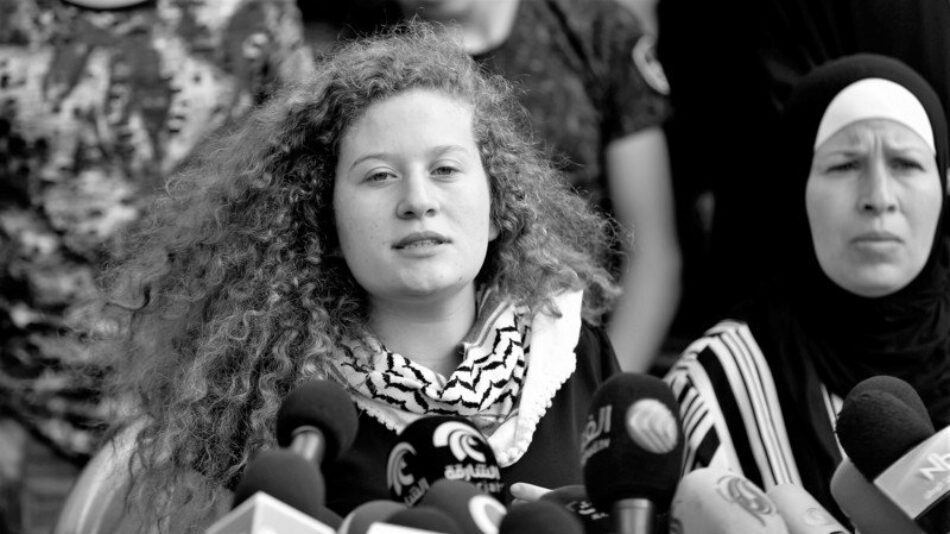 Solicitud para que Ahed Tamimi sea candidata al premio Nobel de la Paz 2018