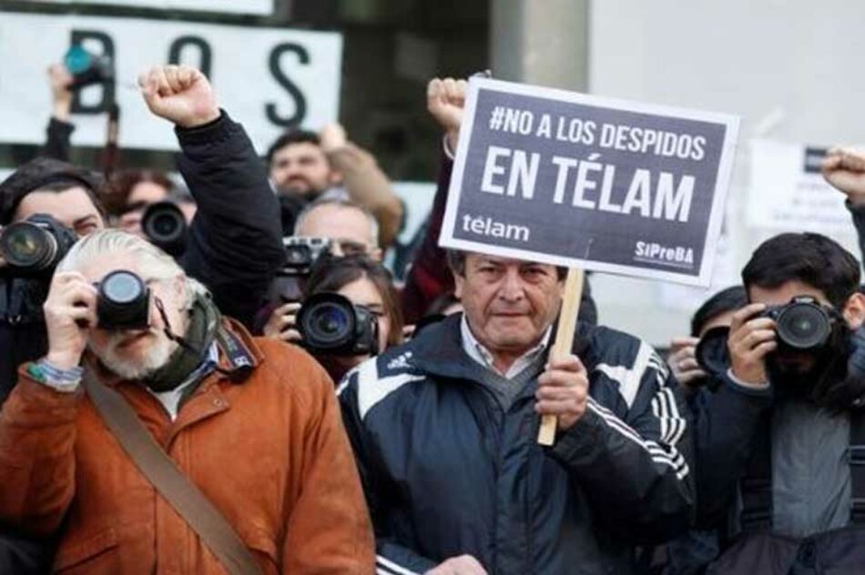 Trabajadores de agencia argentina Télam siguen en lucha