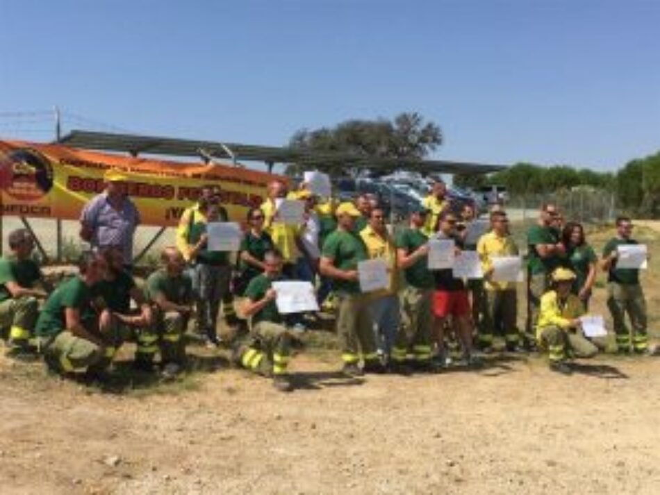 EQUO pide a la Junta que atienda las reivindicaciones de los bomberos forestales