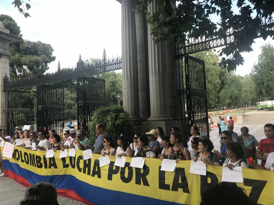 Unidos Podemos pide al Gobierno que incluya la protección de los defensores de derechos humanos en sus relaciones bilaterales con Colombia