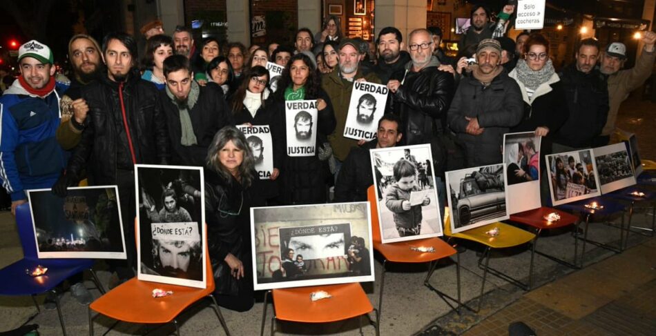 Manifestaciones en Argentina en el primer aniversario de la desaparición de Santiago Maldonado