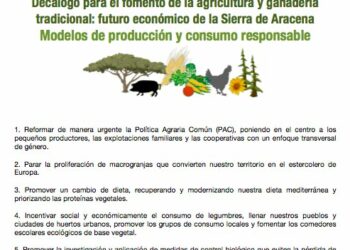 EQUO presenta el decálogo por una dehesa viva