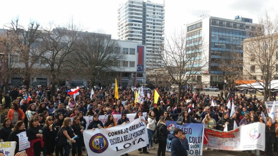 Huelga de 24 horas de profesores en Chile