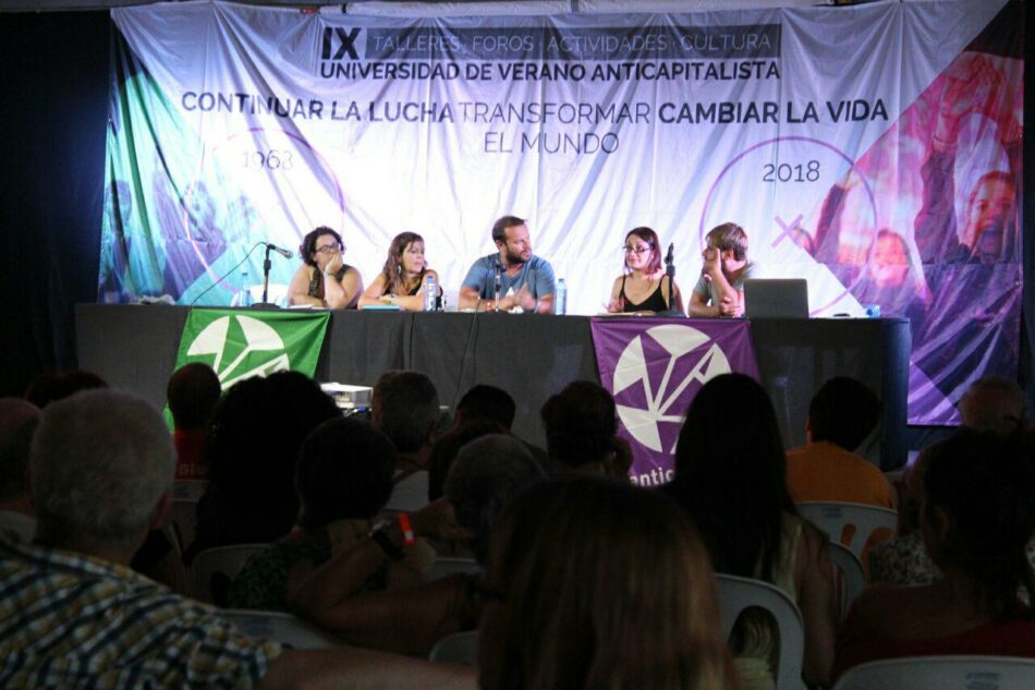 Anticapitalistas clausura su universidad de verano valorándola como “la mayor cita anual de la izquierda alternativa en el estado”