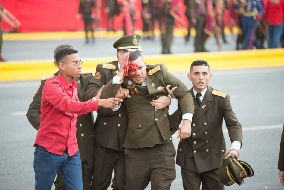 Siete militares heridos en un atentado contra Nicolás Maduro en Caracas