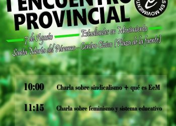 I Encuentro Provincial Estudiantes en Movimiento en Santa María del Páramo