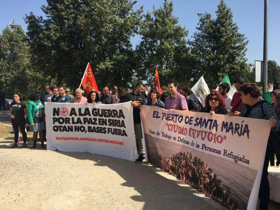 La Plataforma andaluza contra las Bases convoca a una concentración silenciosa contra la proliferación nuclear