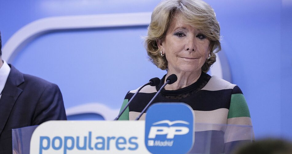 IU apremia a la  Audiencia Nacional a pronunciarse sobre si imputa al PP y a Esperanza Aguirre en la Púnica