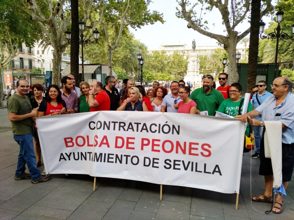 IU Sevilla alerta del deterioro que la no cobertura de vacantes está causando en los servicios públicos