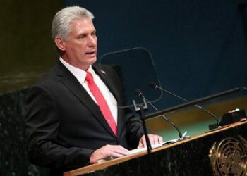 Discurso de Miguel Díaz-Canel en ONU. «Viva la dignidad cubana»