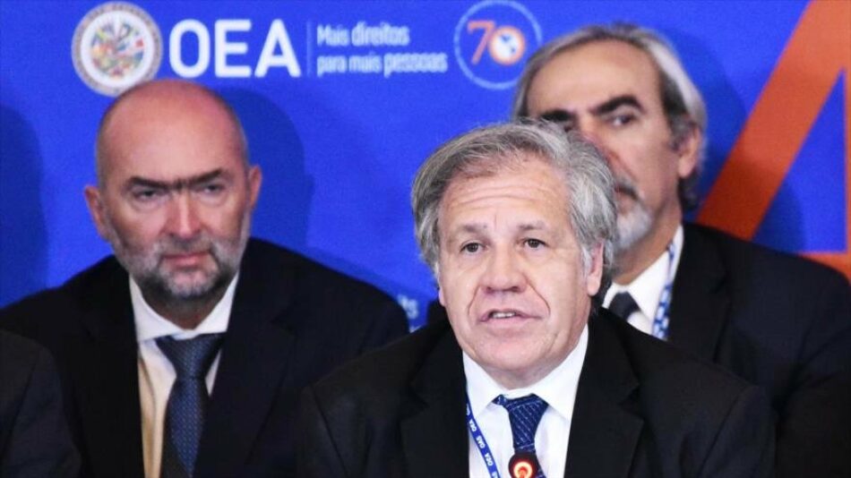 El presidente de la OEA Almagro habla abiertamente de «intervención militar» contra Venezuela