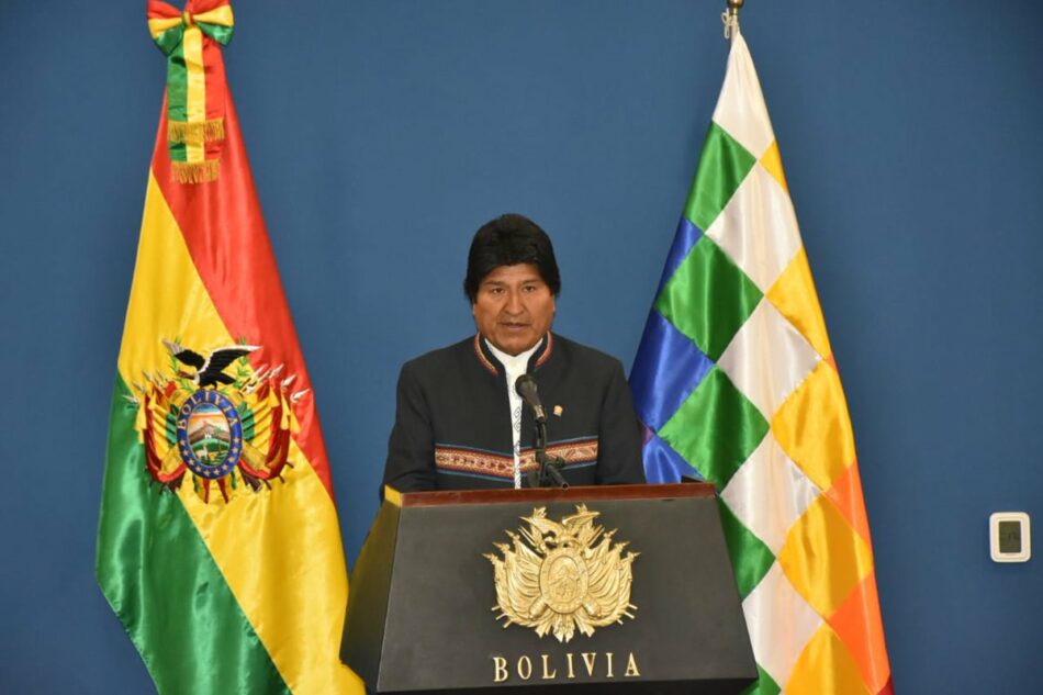 Evo Morales: “Almagro está solo en su obsesión golpista contra Venezuela”