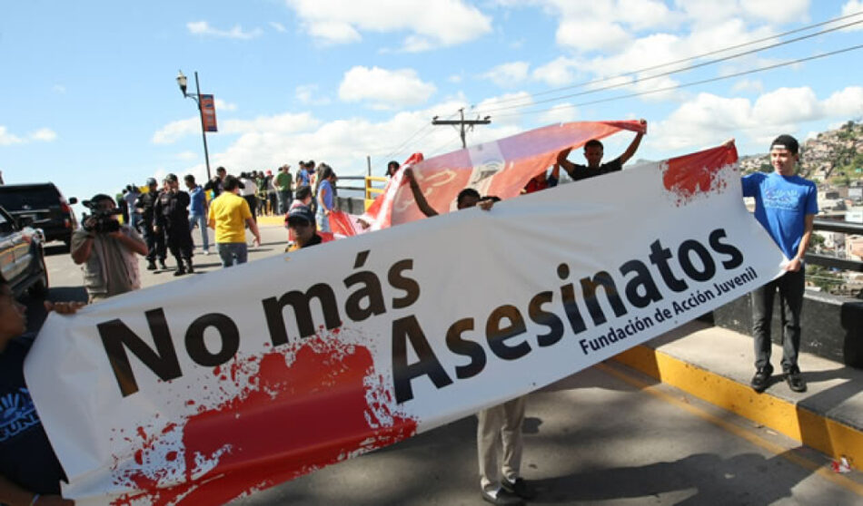 En Honduras siguen asesinando a jóvenes