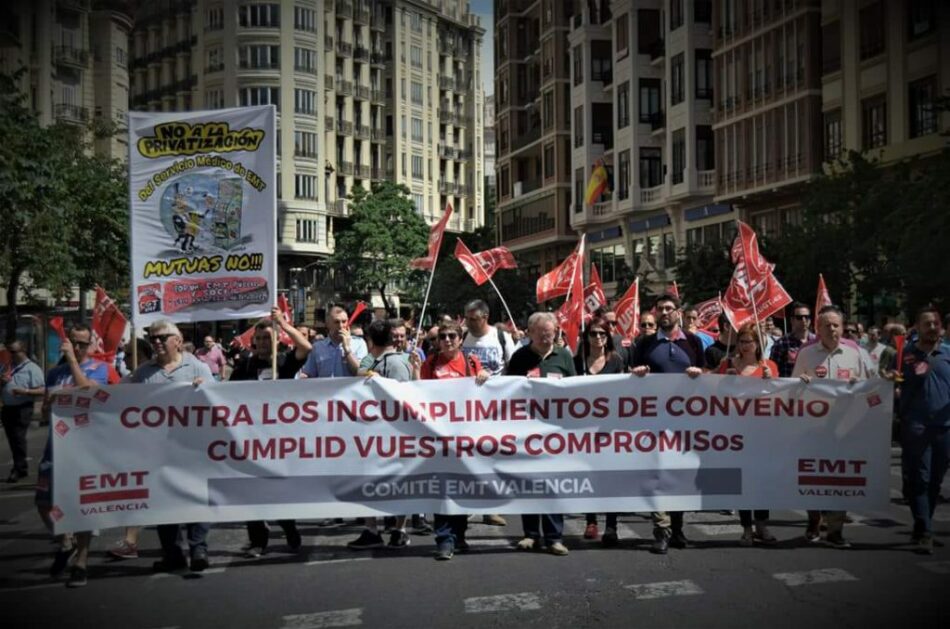 CGT en EMT València denuncia irregularidades en el informe de la Agencia Valenciana Antifraude