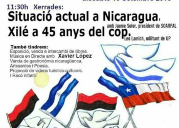 La actualidad política de Nicaragua y Chile en Barcelona