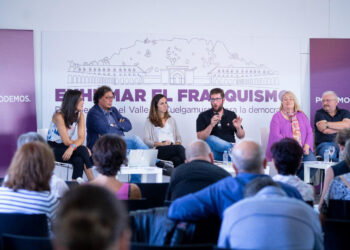 Podemos pide al Gobierno que «desacralice» el Valle de los Caídos