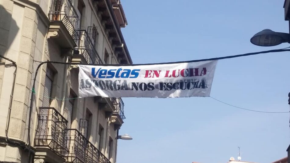 Izquierda Unida León apuesta por la nacionalización de Vestas para garantizar el empleo
