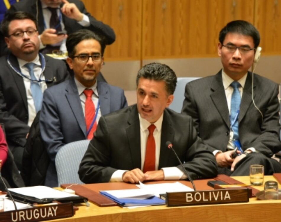 Bolivia realza en ONU importancia del control soberano de los RRNN para construir sociedades más justas