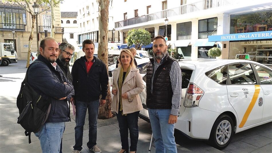 El PCA Sevilla manifiesta su apoyo a las movilizaciones de los taxistas