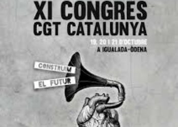 LA CGT de Catalunya finalitza el seu XIè Congrés a Òdena