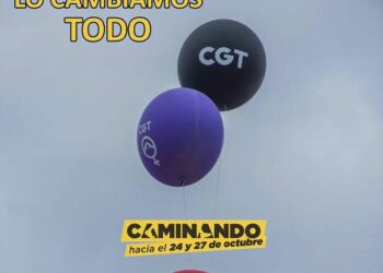 CGT realiza un llamamiento a la ciudadanía para participar en la gran manifestación de este sábado en Madrid  contra la “crisis-estafa”