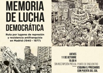 Podemos en colaboración on GUE/NL organiza una ruta de la memoria antifranquista