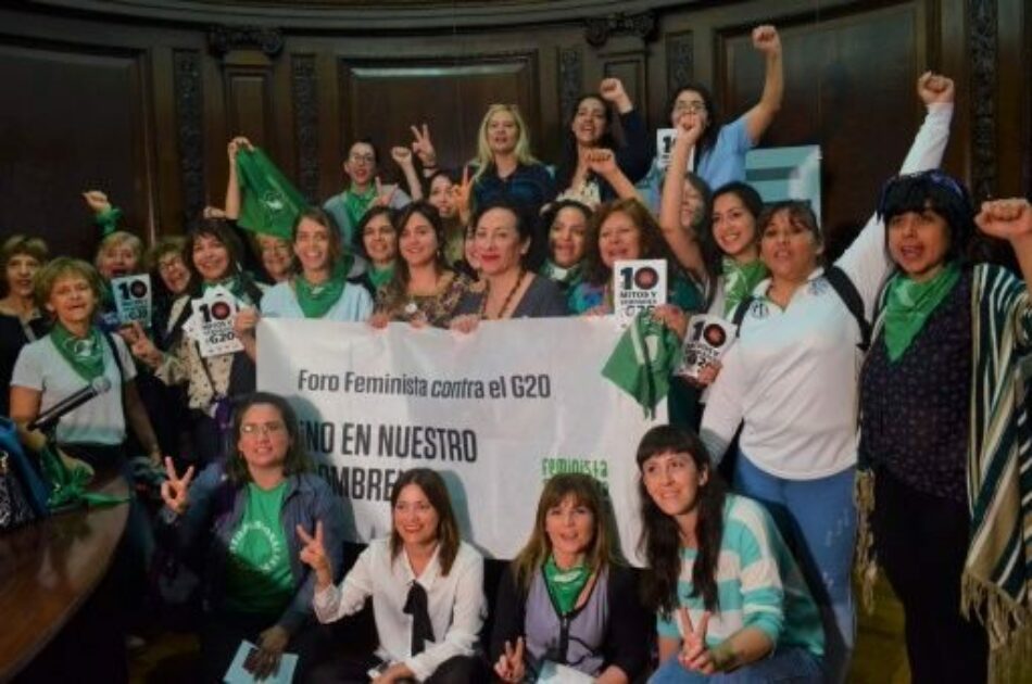 Argentina: Foro Feminista contra el G20 en Plaza Congreso