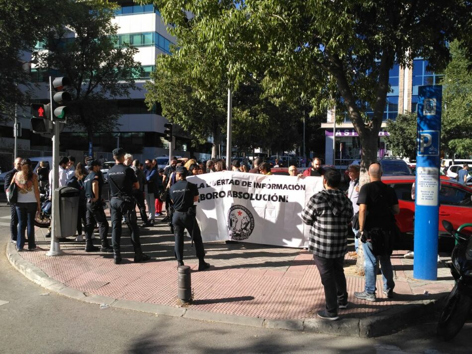 Boro: «estos señores han mentido, no hubo ninguna agresión por mi parte, y lo más probable es que dichas lesiones, en caso de ser reales, fueran causadas por ellos mismos mientras apaleaban al grupo de periodistas»