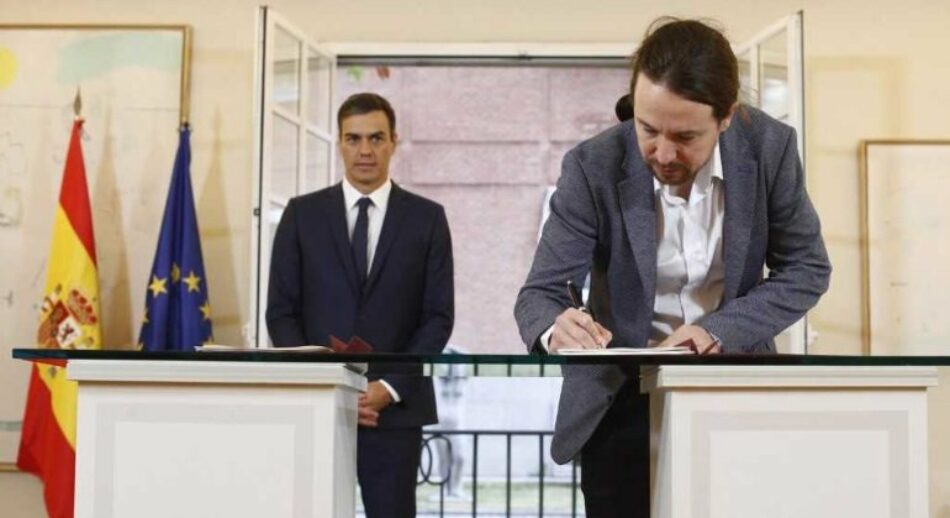 Pablo Iglesias: «la mejor garantía para que el acuerdo de los presupuestos salga es que la gente esté movilizada»