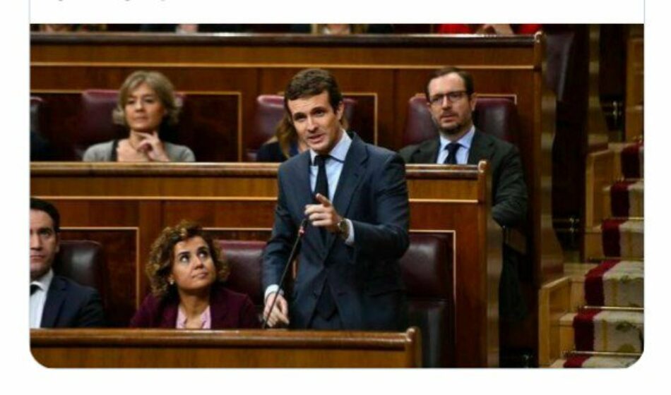 García Sempere tacha de “surrealista” que Casado viaje a Europa para tratar que Bruselas tumbe los Presupuestos del Estado para 2019