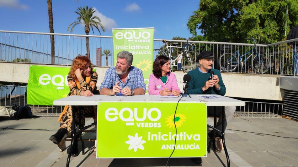 EQUO Verdes-Iniciativa Andalucía se presenta como la única opción para garantizar que el ecologismo tiene representación en las instituciones